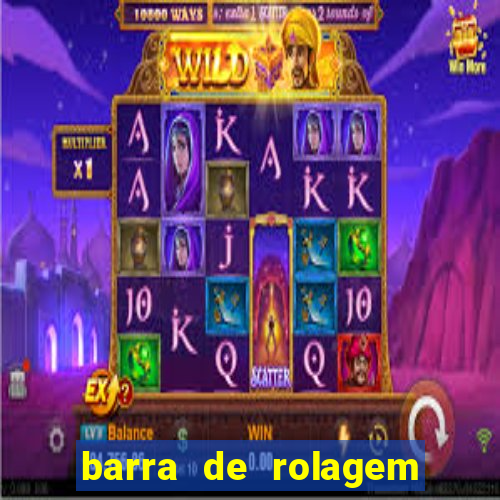 barra de rolagem descendo sozinha win10